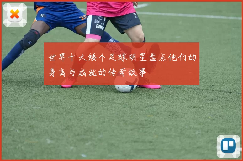 世界十大矮个足球明星盘点他们的身高与成就的传奇故事