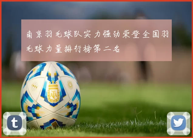 南京羽毛球队实力强劲荣登全国羽毛球力量排行榜第二名