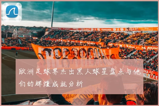 欧洲足球界杰出黑人球星盘点与他们的辉煌成就分析