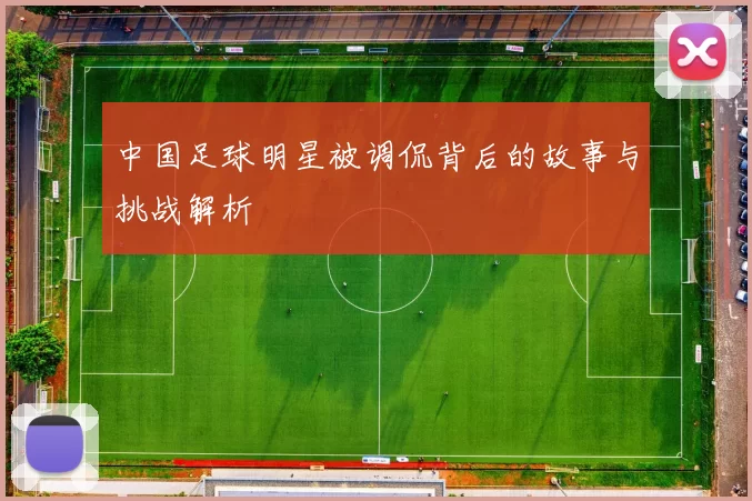 中国足球明星被调侃背后的故事与挑战解析
